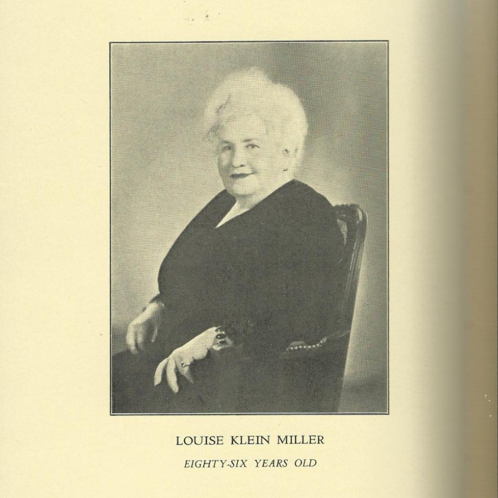 Miss Louise Klein Miller