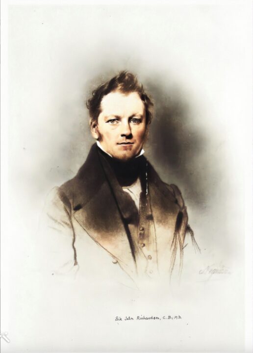Sir John Richardson - young man