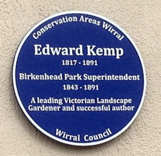 Edward Kemp - Birkenhead Park Superintendent