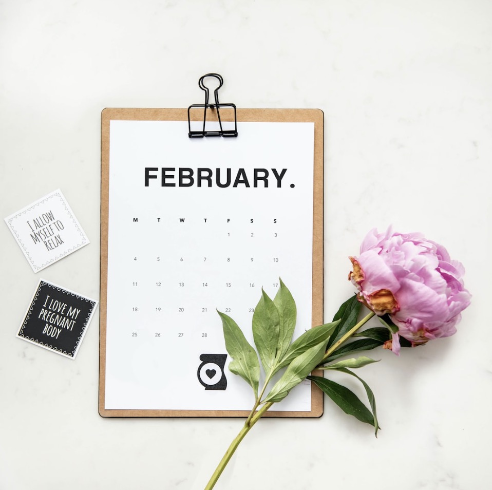 The month of February