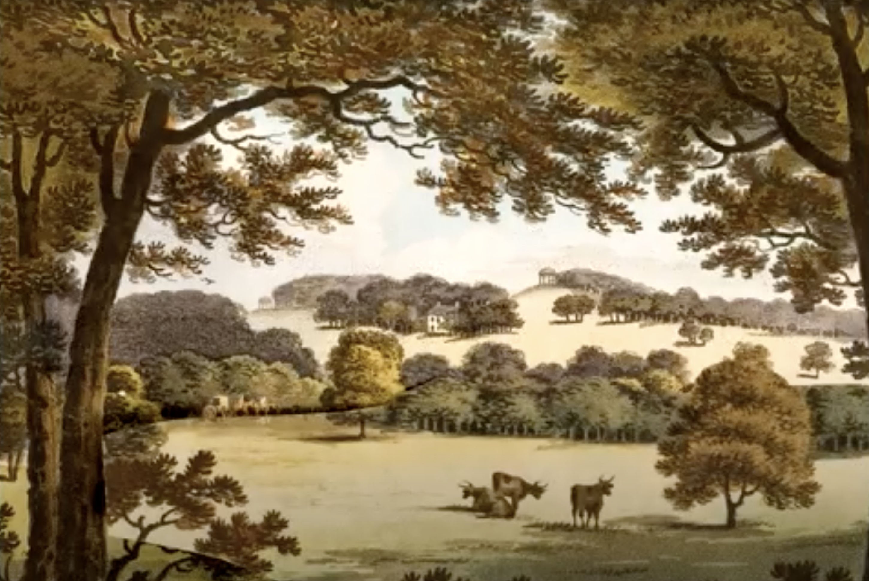 A picturesque scene by Humphry Repton