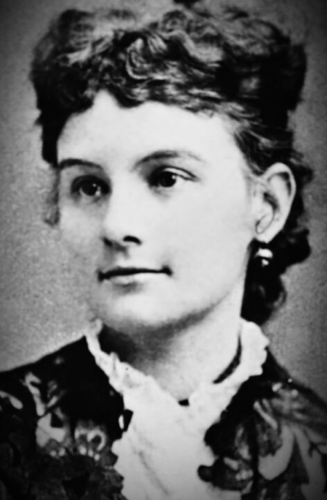 Emma Edwards Green as a young woman