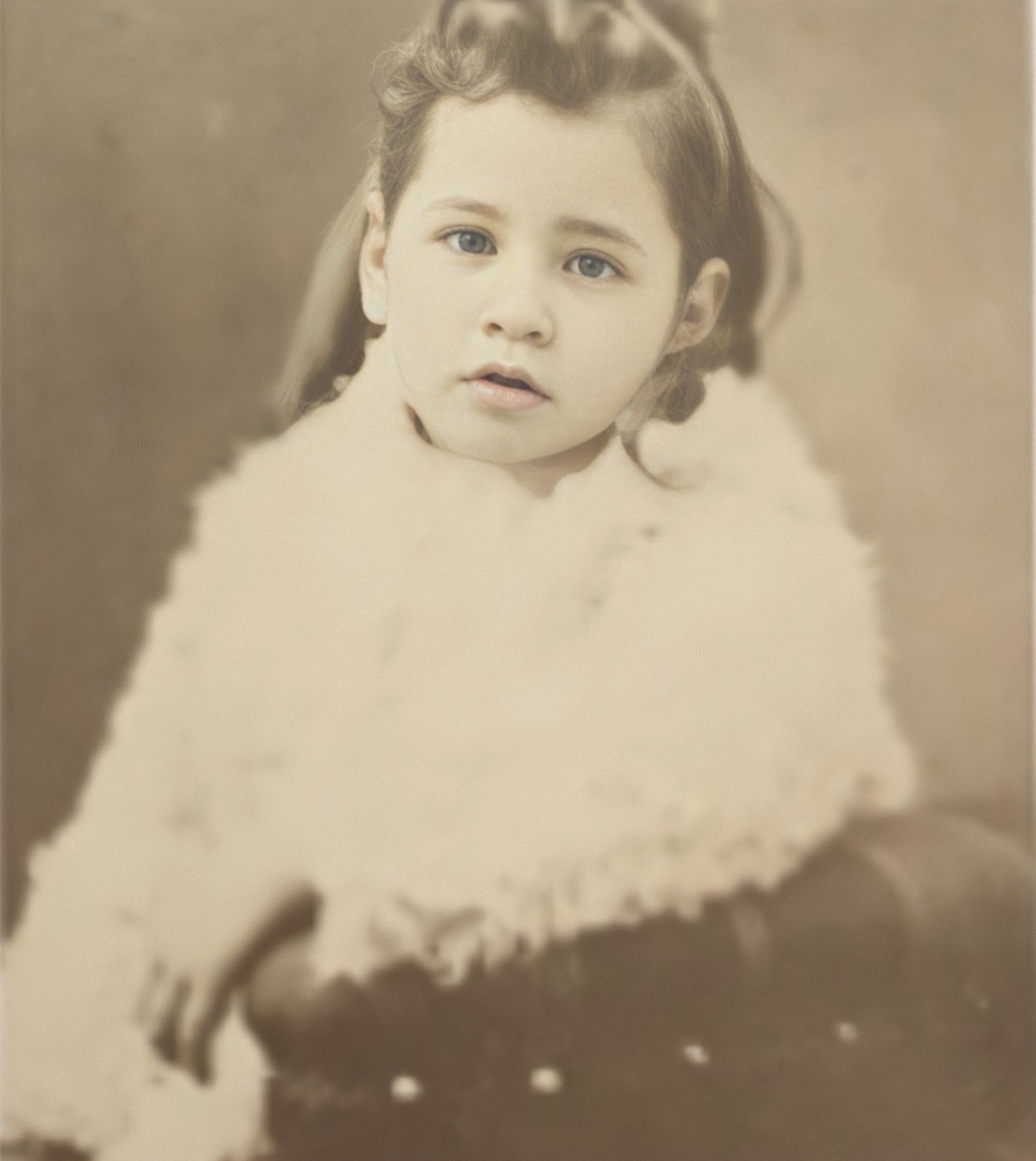 Ynes Mexia as a little girl