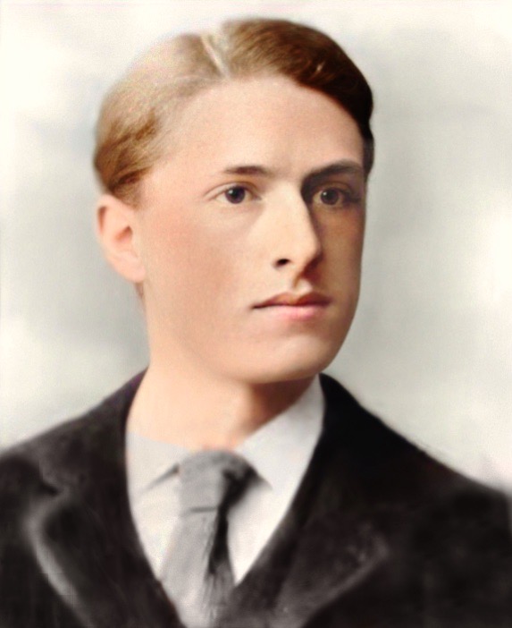 A very young Arthur Shurcliff - maybe a highschool or college portrait